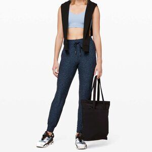 Lululemon Ready to Rulu High-Rise Jogger Full Length Heathered Navy size 6 Soft